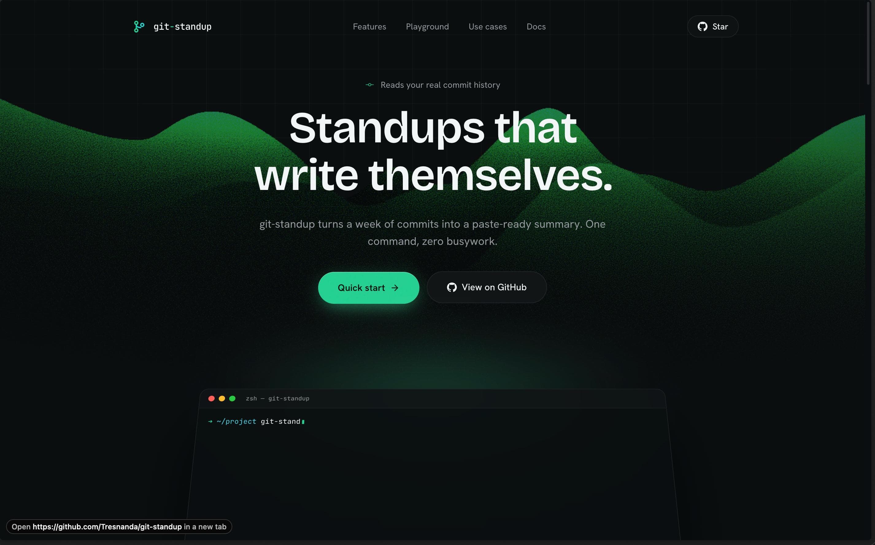 GIT-STANDUP
